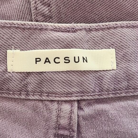 PacSun Eco Purple High Waisted Flare Jeans Color: LAVENDER Size 29 - Picture 3 of 15